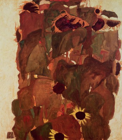 Girasoli II, 1911 da Egon Schiele